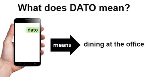 dato meaning|DATO definition and meaning 